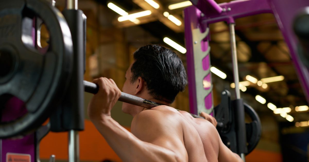 Shoulder Exercises in Gym